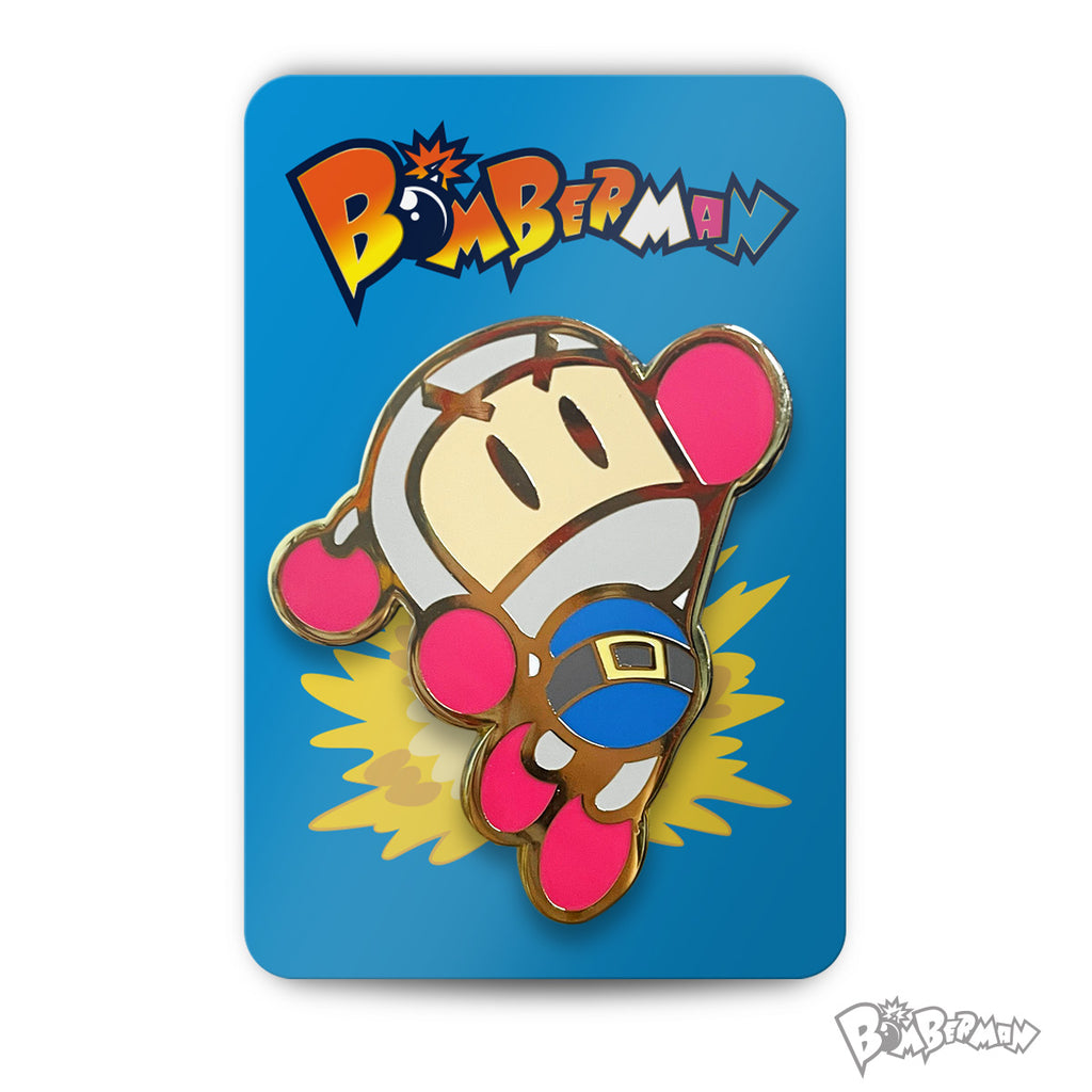 Bomberman 40th Anniversary Conmemorative Pin