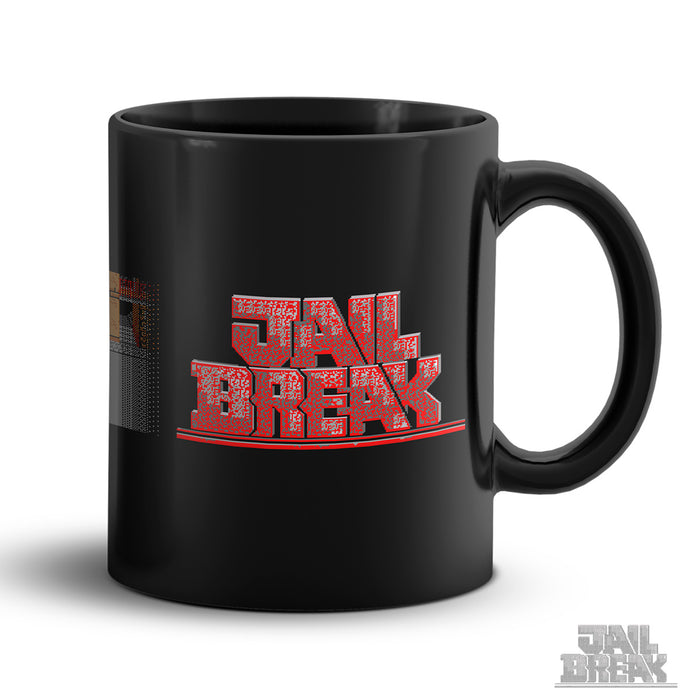 Jail Break Black Mug