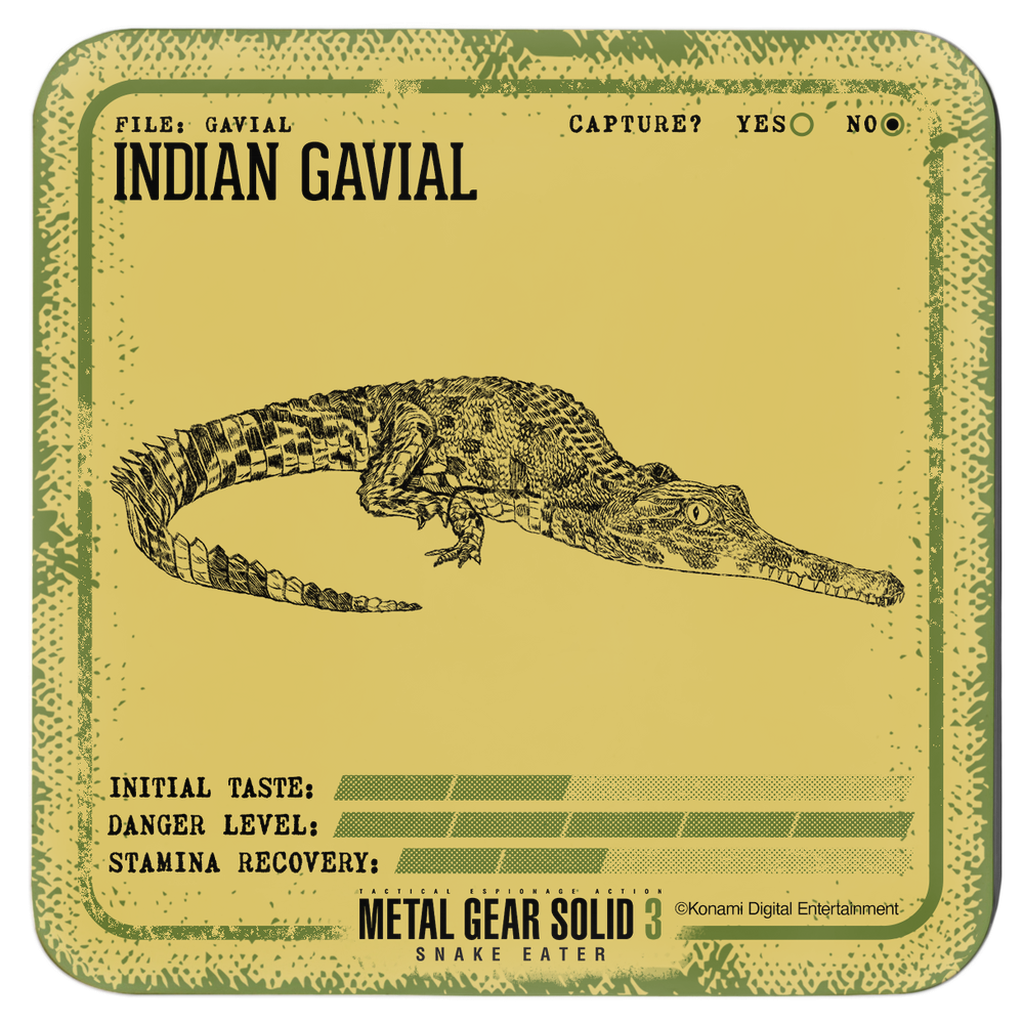 MGS3 Survival Guide Coaster Set