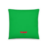 Frogger Green Pillow