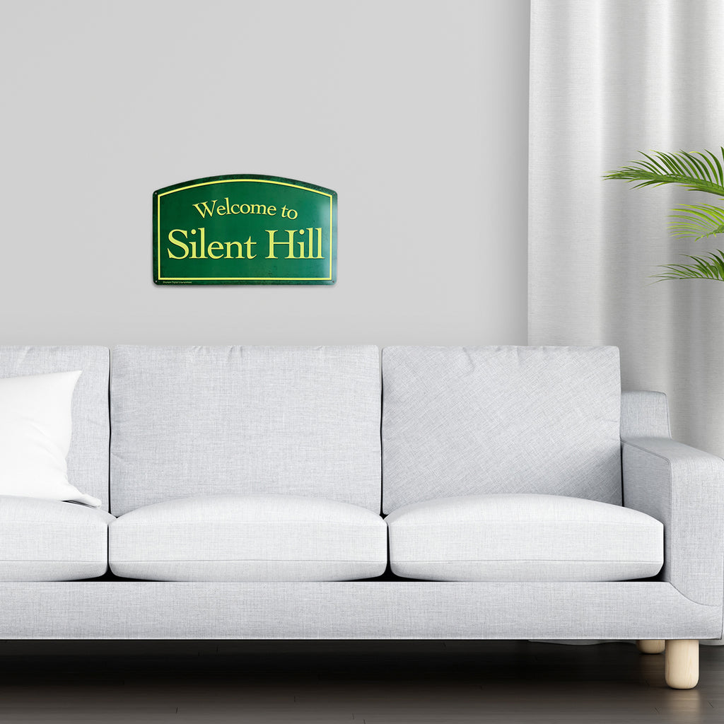 Welcome to Silent Hill Metal Sign