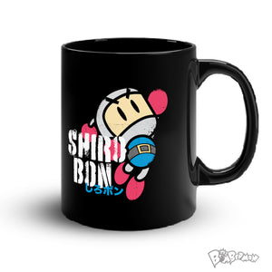 Bomberman Black Coffee Mug