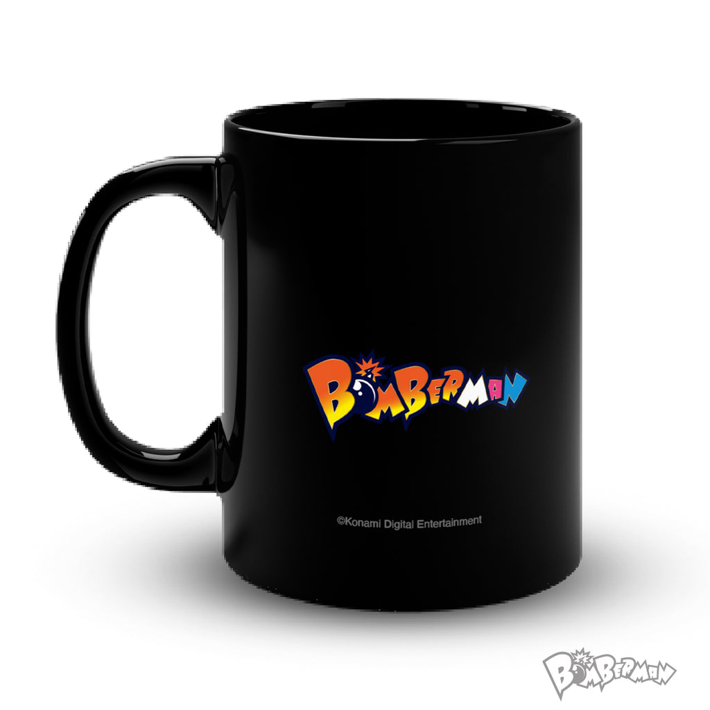 Bomberman Black Coffee Mug