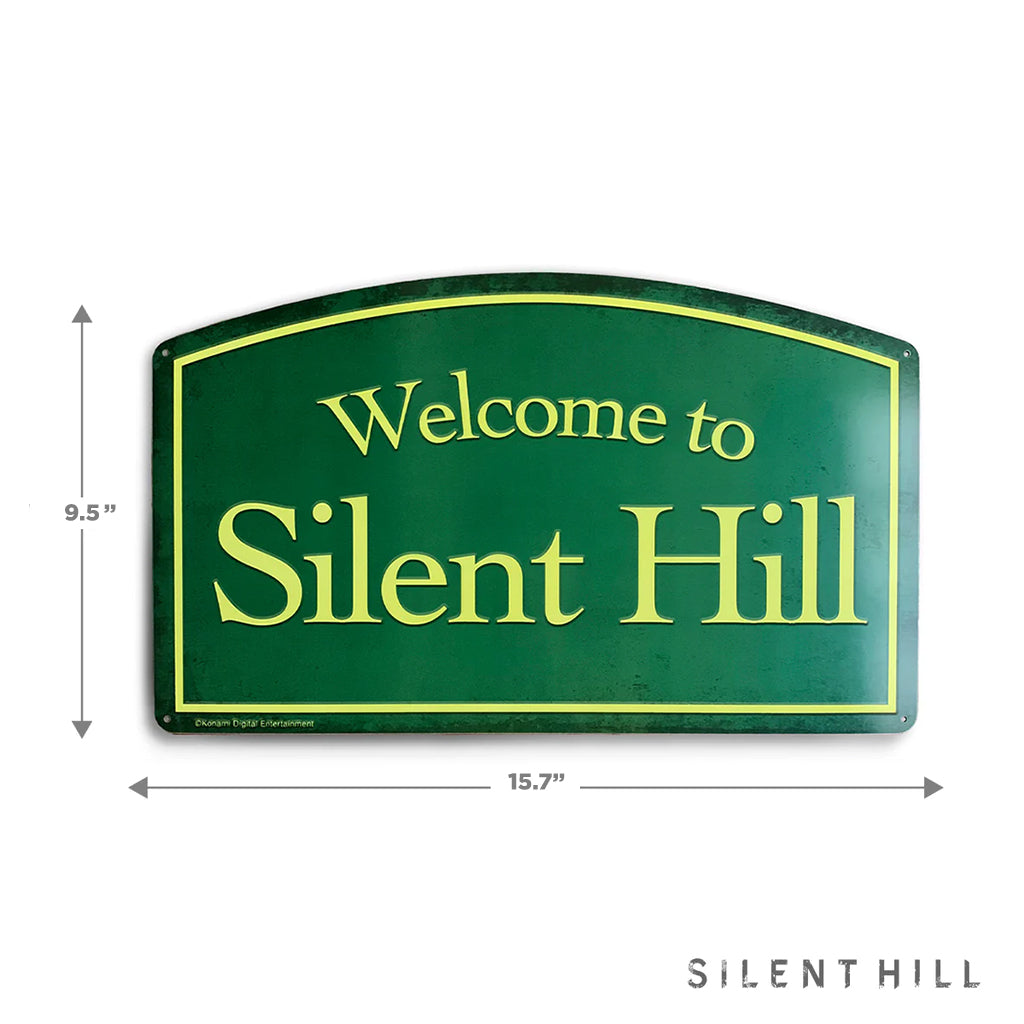 Welcome to Silent Hill Metal Sign
