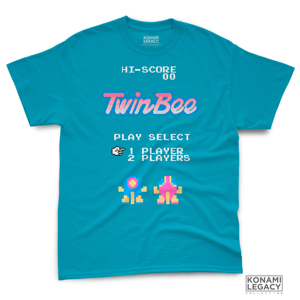 TwinBee Play Select (CYAN) T-Shirt
