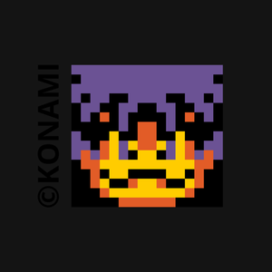 Goemon Pixel Icon Distressed Hat