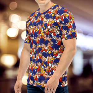 Goemon Pattern T-Shirt