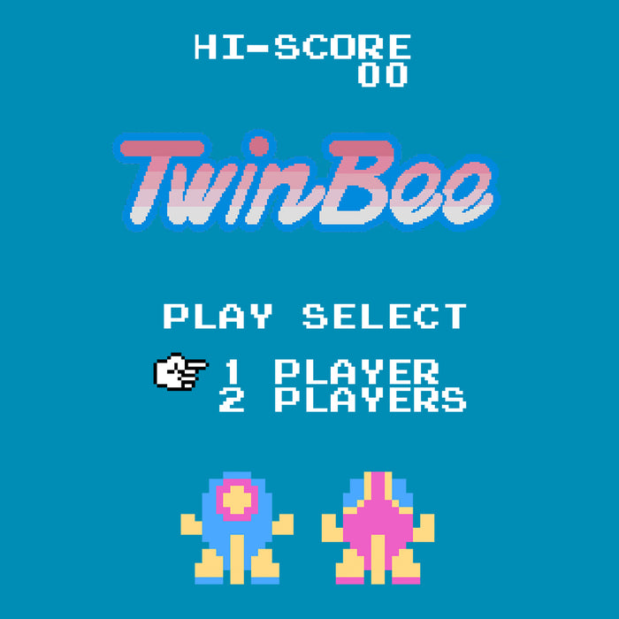 TwinBee Play Select (CYAN) T-Shirt